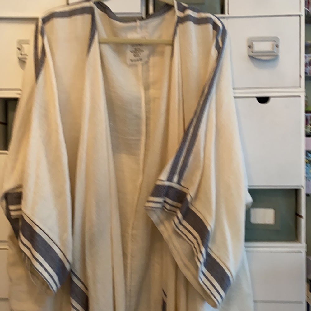 Loom.ist Cunda Turkish Cotton-Linen Kimono